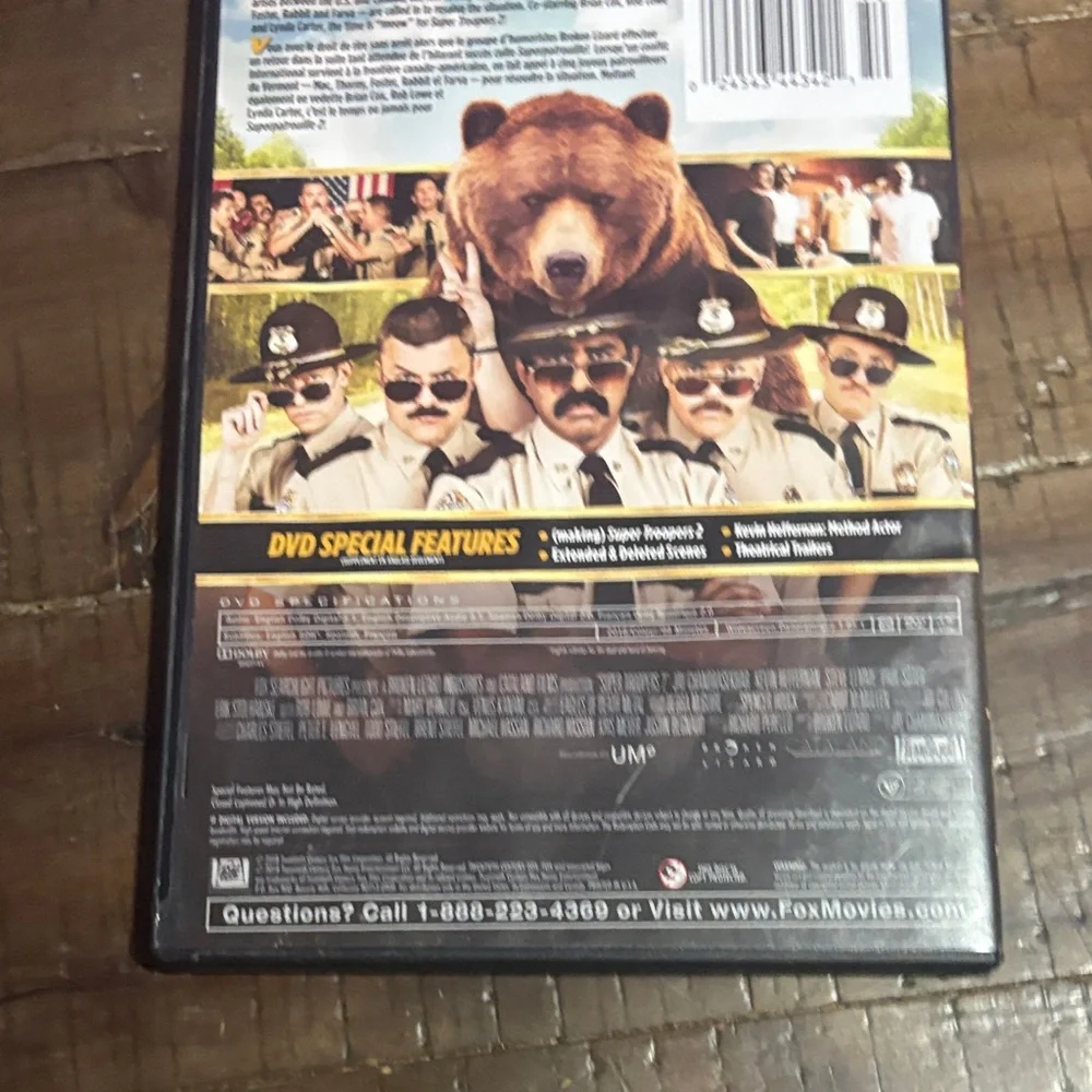 Super Troopers 2 DVD - Bundle and Save 5/$20 - Picture 3 of 3